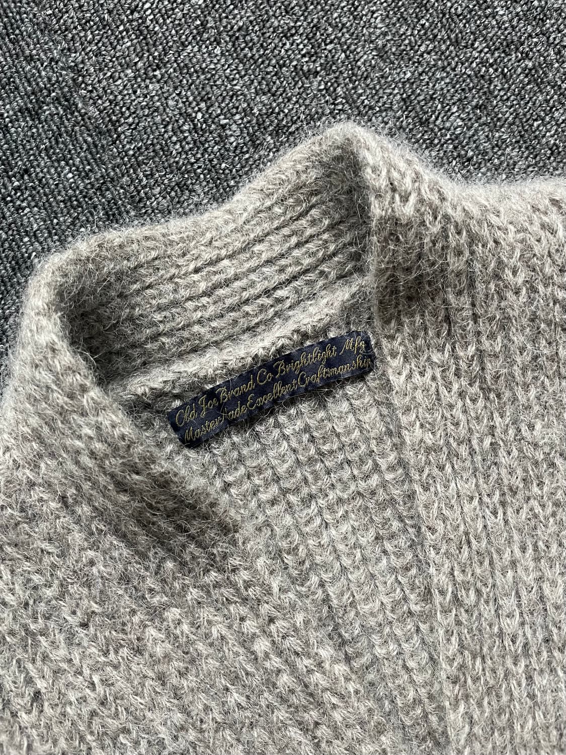 올드조 브리티쉬 트위드 웜 가디건 그레이 (피그벨더블알엘안데르센드레익스 상품이미지2