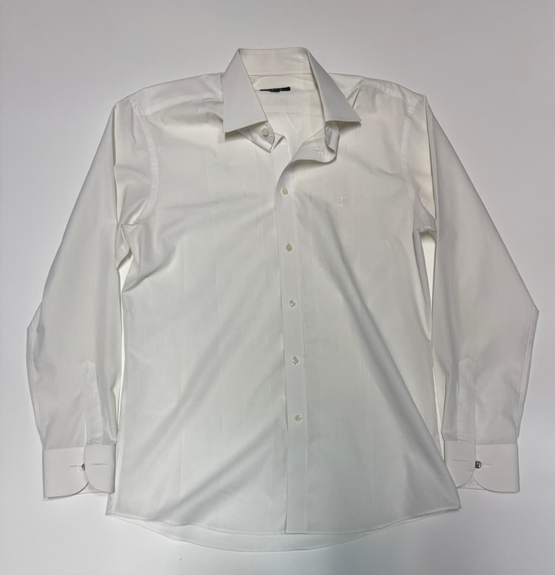닥스 daks 화이트 스트라이프 정장 셔츠 L 상품이미지1