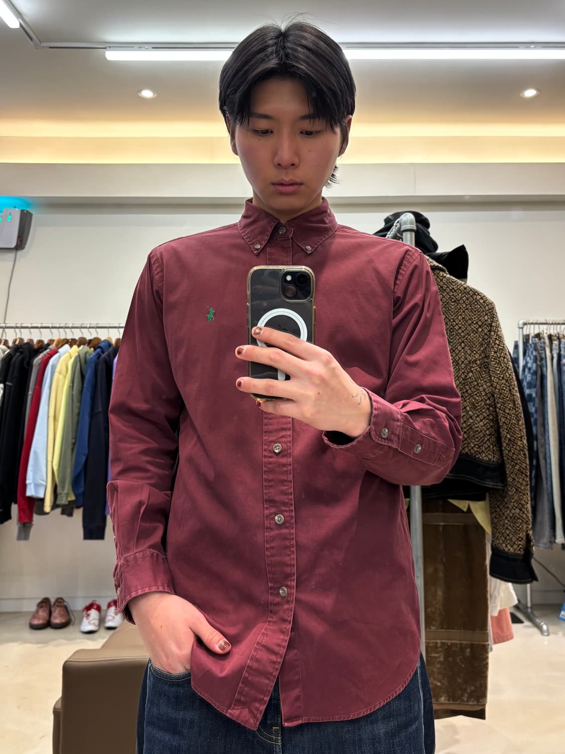 폴로 랄프로렌 옥스포드 셔츠 상품이미지4