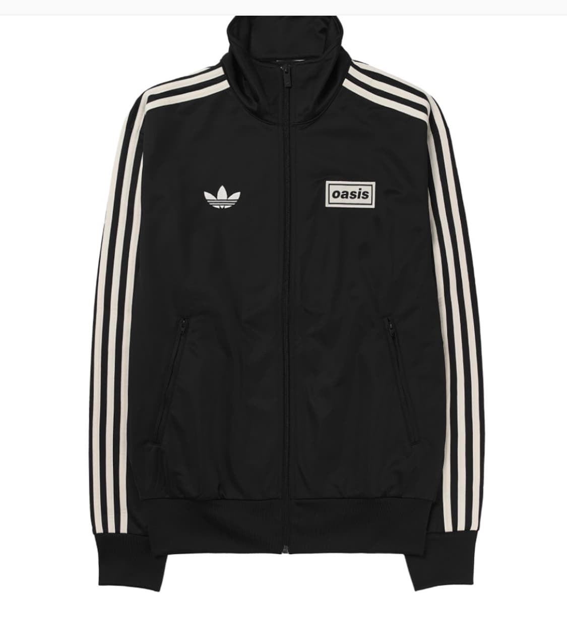 아디다스 x 오아시스 투어 파이어버드 트랙 탑 블랙 (S) - 상품이미지1