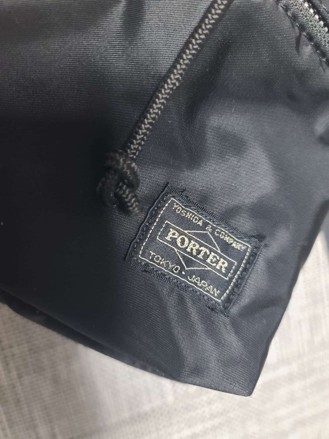 요시다포터 벌룬삭 토트백 크로스백 복조리 버킷백 블랙 상품이미지2