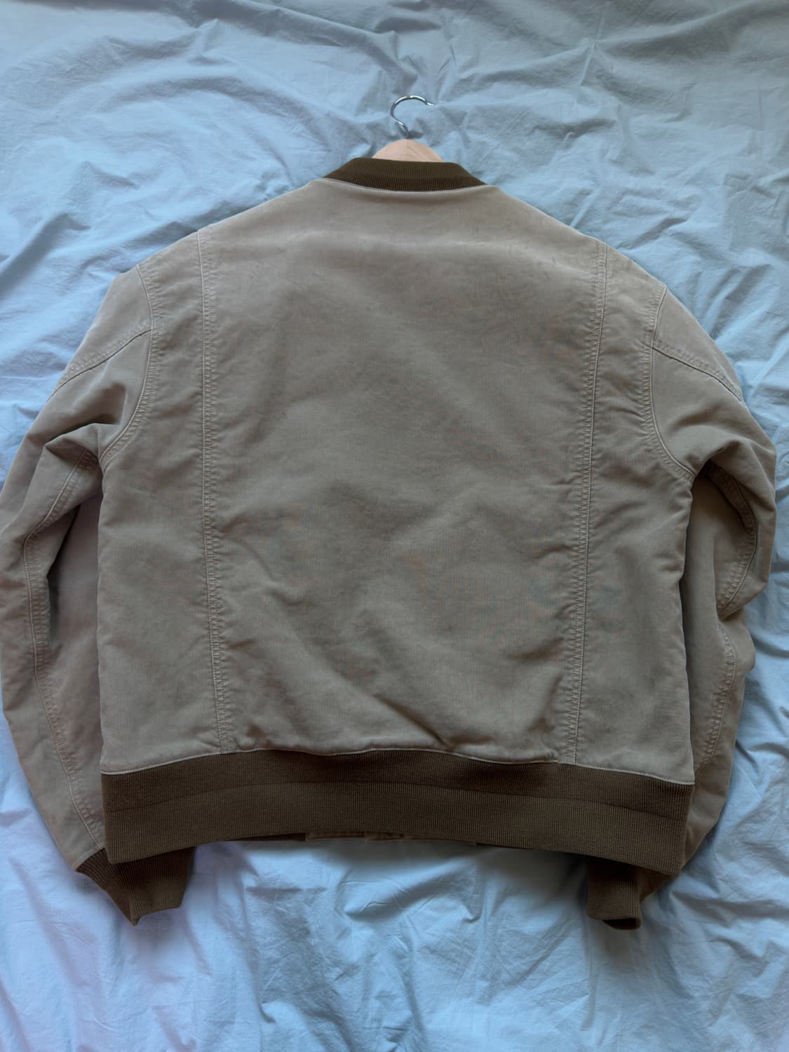 비즈빔 25SS 컨트라리 뎁트 하트만 자켓 카키 상품이미지8