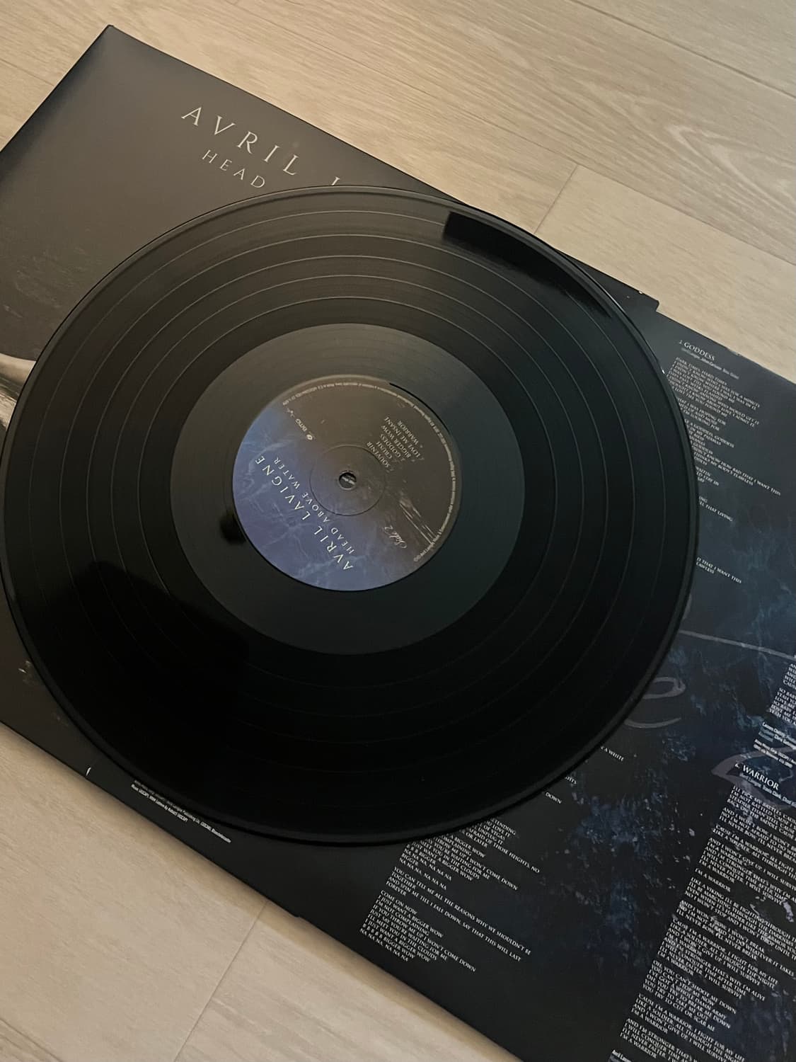 avril lavigne 6집 head above water lp 상품이미지4