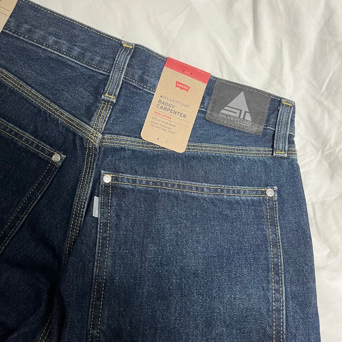 리바이스 실버탭 배기 카펜터 진 상품이미지2