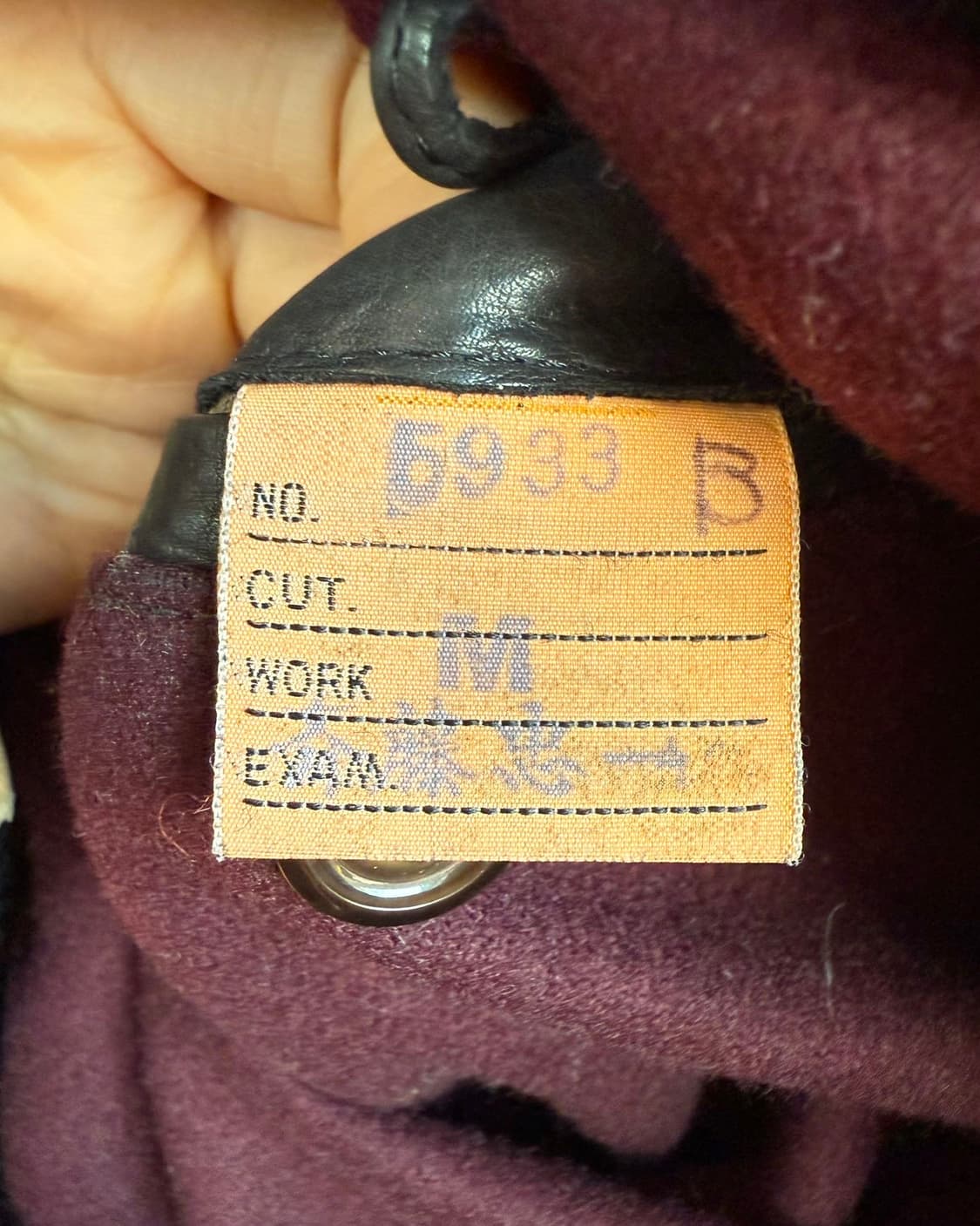 마스콧 블랙 오리지널 레더 자켓  상품이미지9