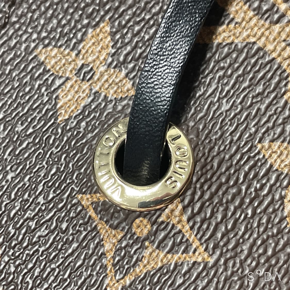 네오노에 모노그램 블랙 버킷백 상품이미지4