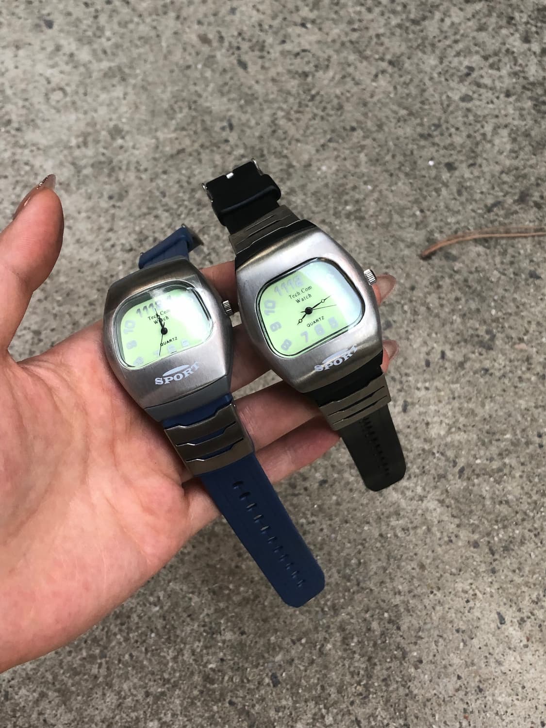tech com sport watch (navy) 상품이미지3