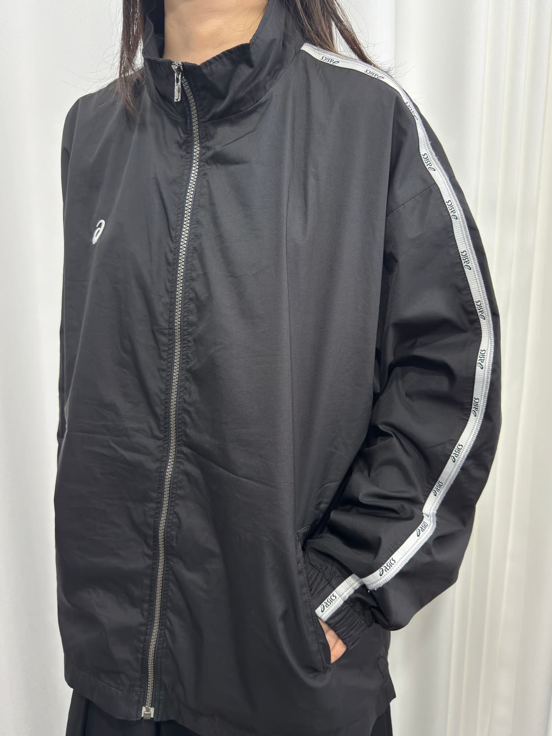 asics logo line jacket 상품이미지3