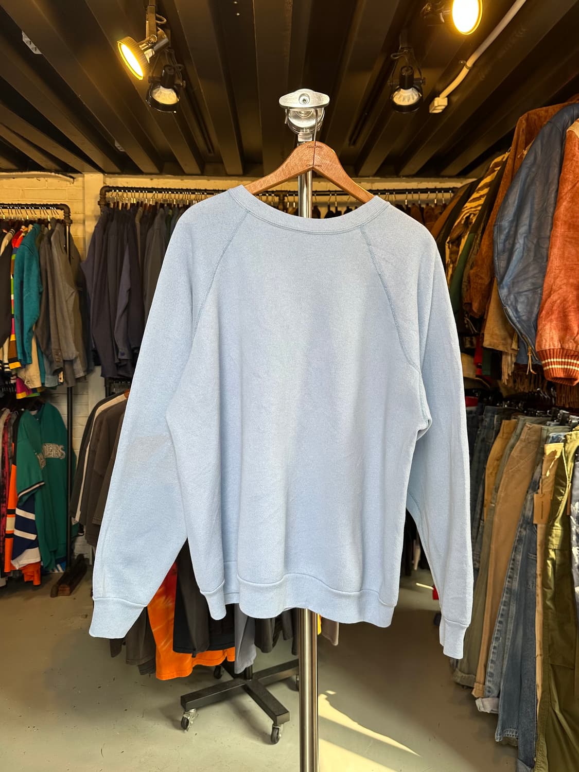 90s 50/50 프린팅 스웻 셔츠 made in usa 상품이미지2