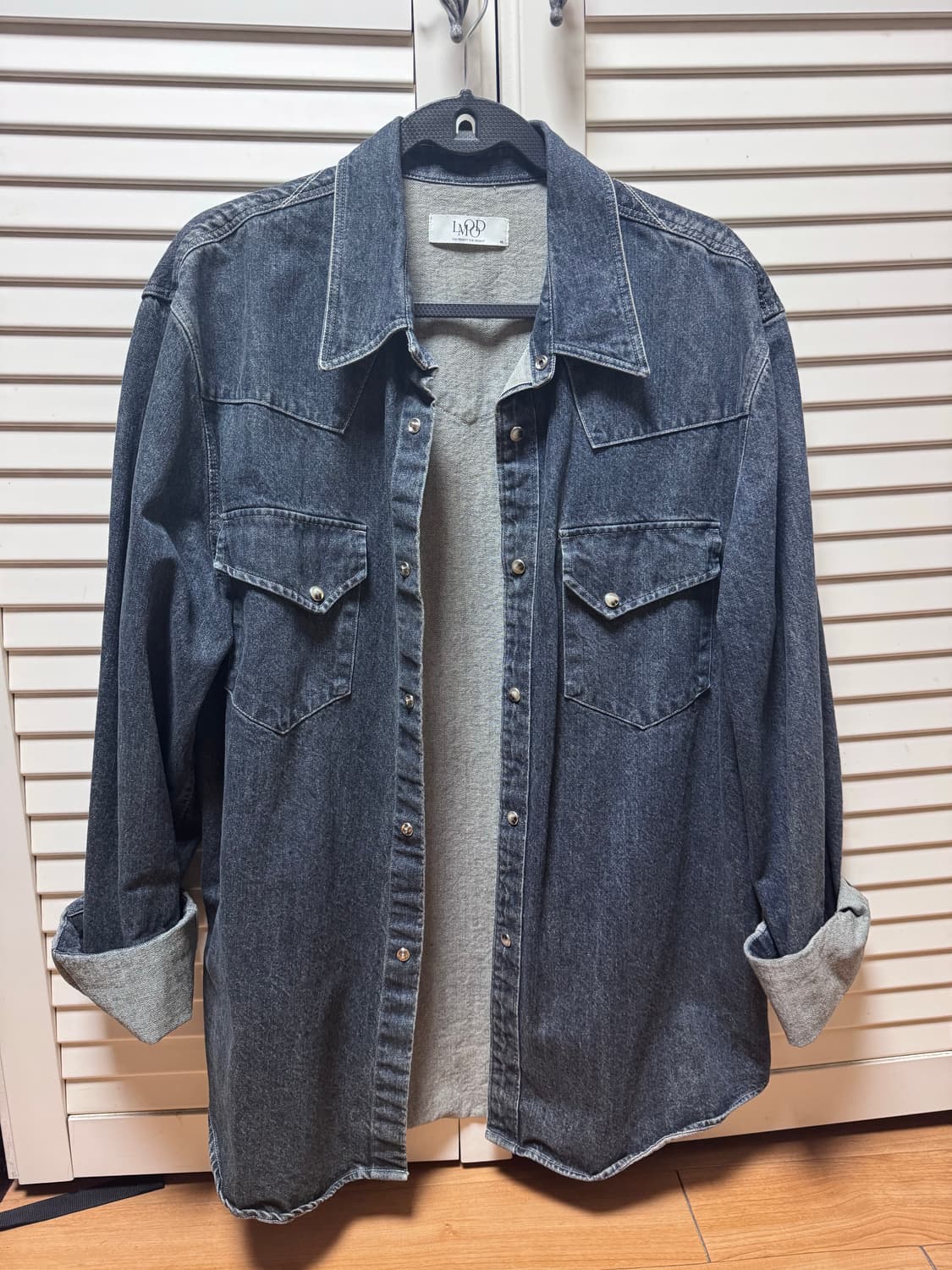 엘무드 웨스턴 데님 셔츠 46 상품이미지2