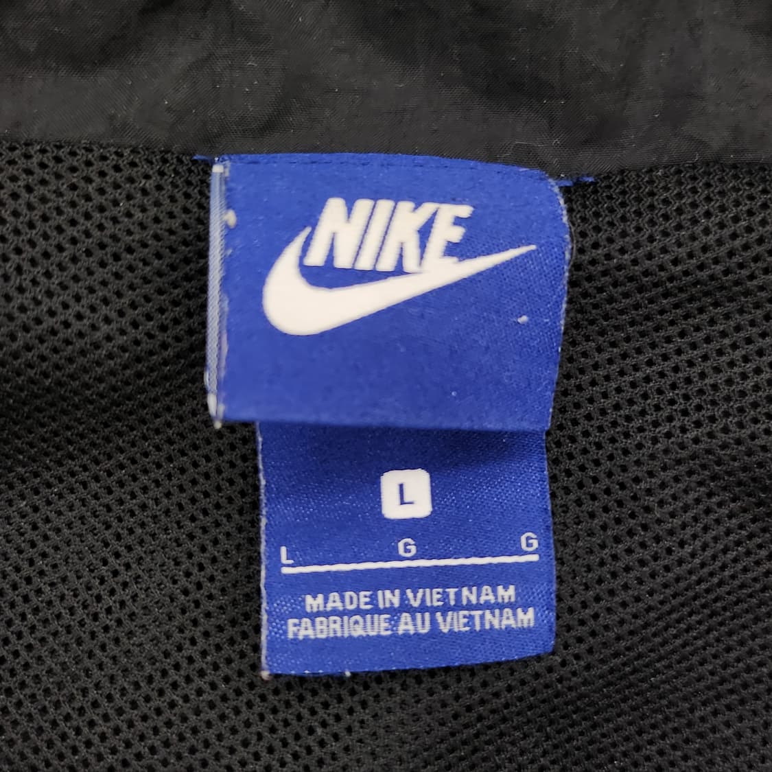 나이키 빅로고 프린팅 블랙 아노락 바람막이 상품이미지5