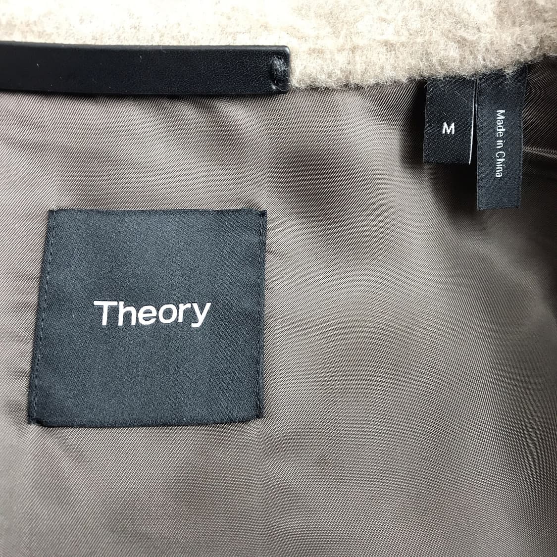 띠어리 캐시미어100 후드 코트 남성M 상품이미지6