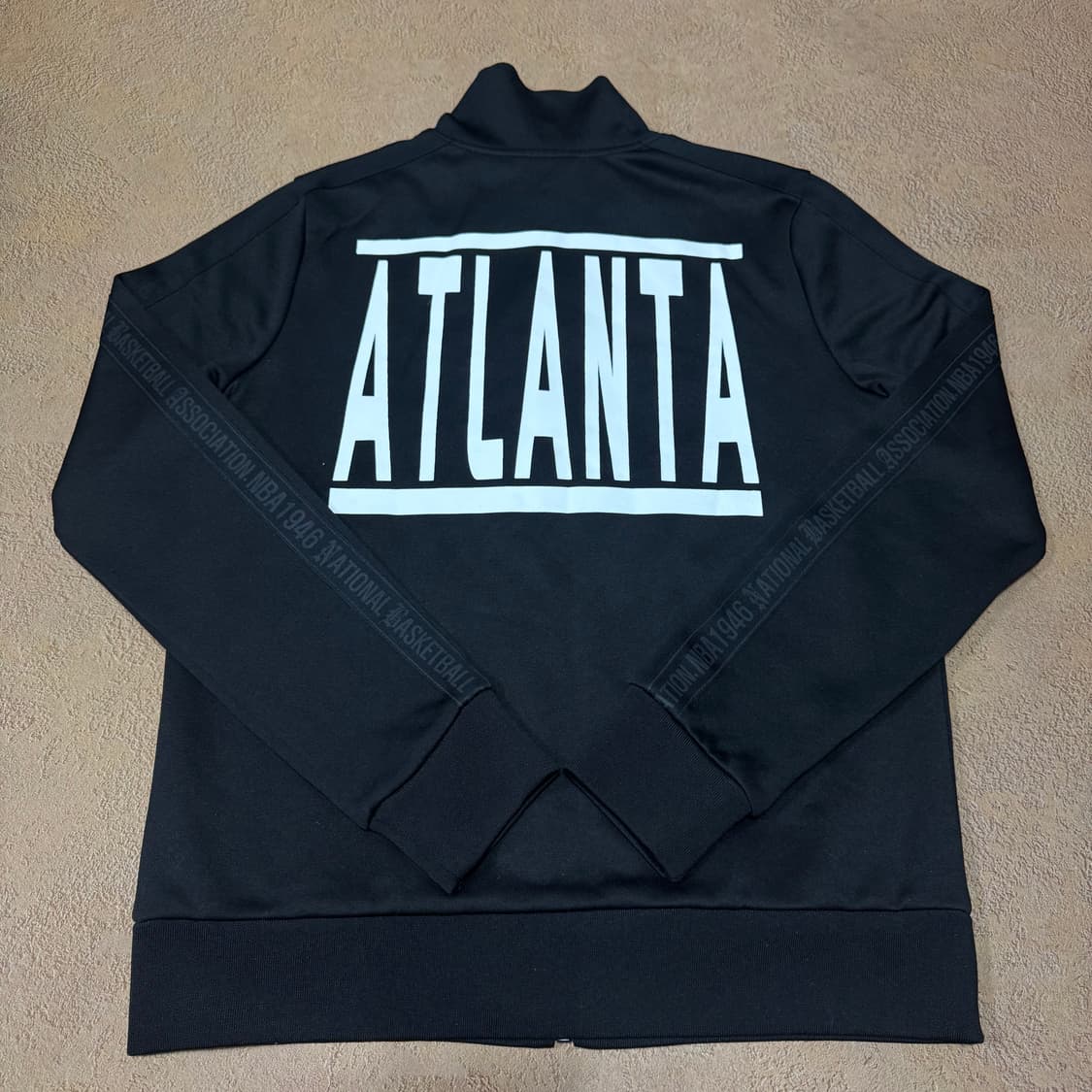 바배) NBA 애틀란타 호크스 프린팅 블랙 져지 상품이미지2