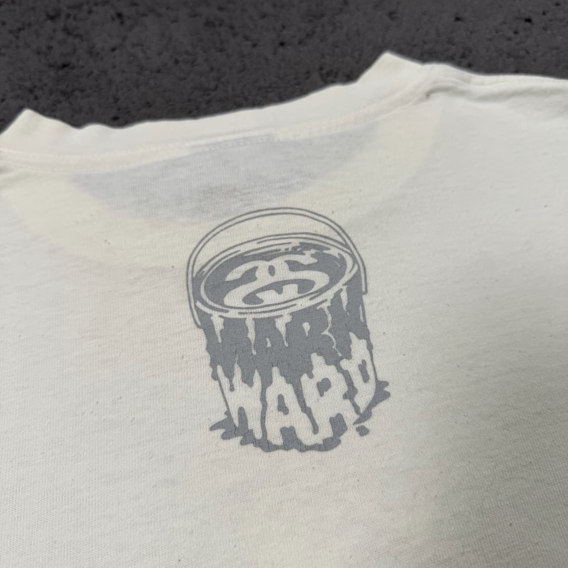 00's Stussy x Mark Ward 하이 글로스 원 달러 반팔 상품이미지5