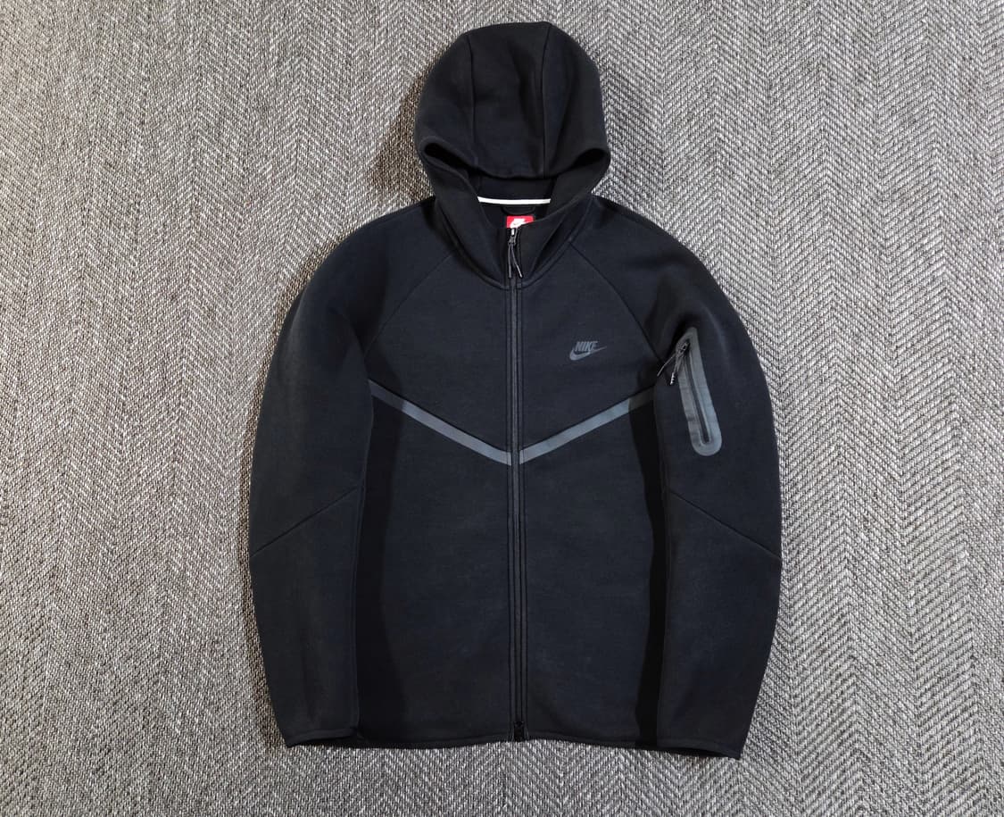 나이키 블랙 테크팩 풀집업 후드집업 상품이미지1
