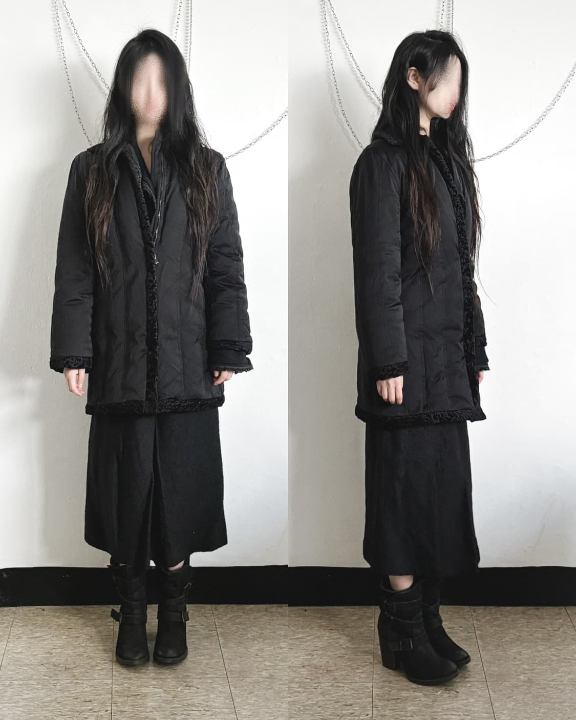 90s 지아니 베르사체 패디드 코트 상품이미지1