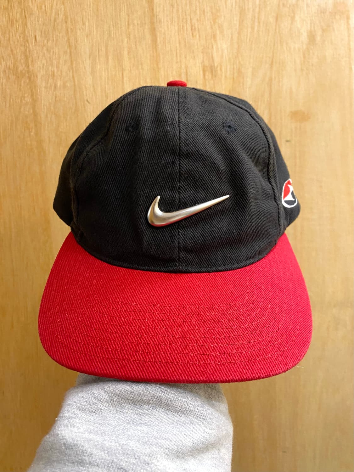 90's NIKE golf metal logo cap 나이키 메탈로고 캡 상품이미지5