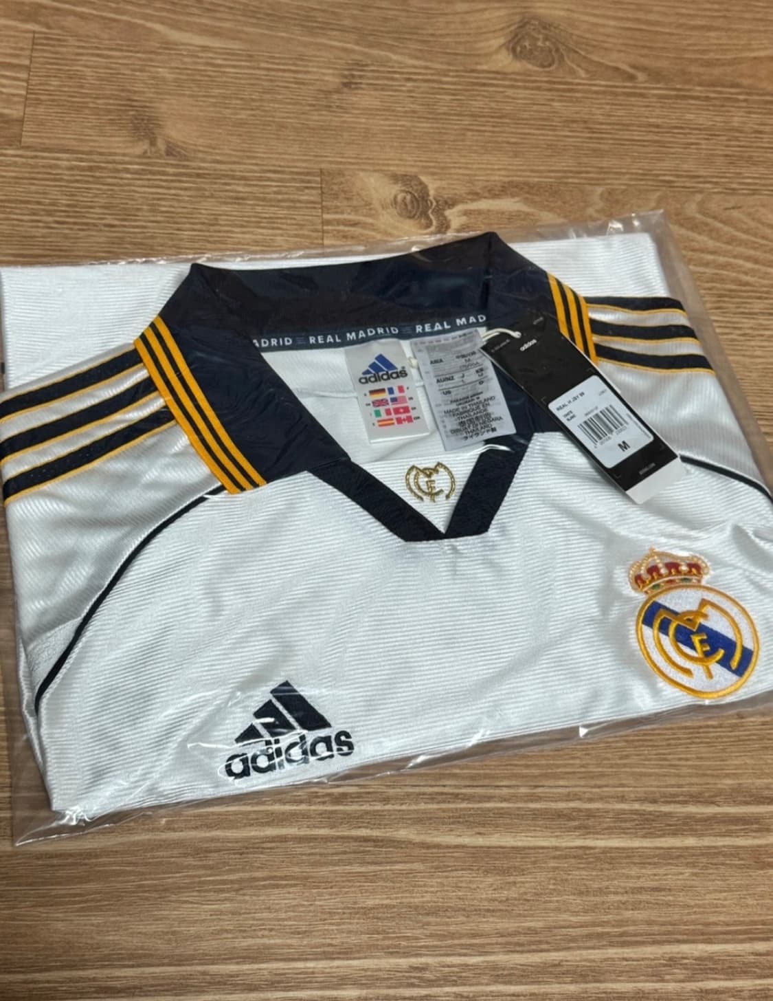 레알마드리드 99 00 복각 유니폼 새상품 상품이미지1