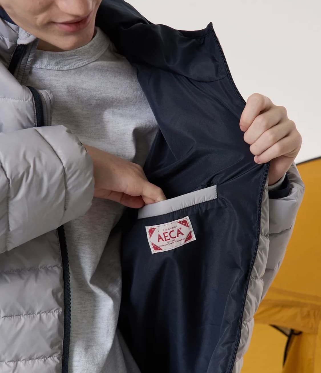 에이카화이트 경량패딩 EVERLIGHT WEIGHT PADDING 상품이미지4