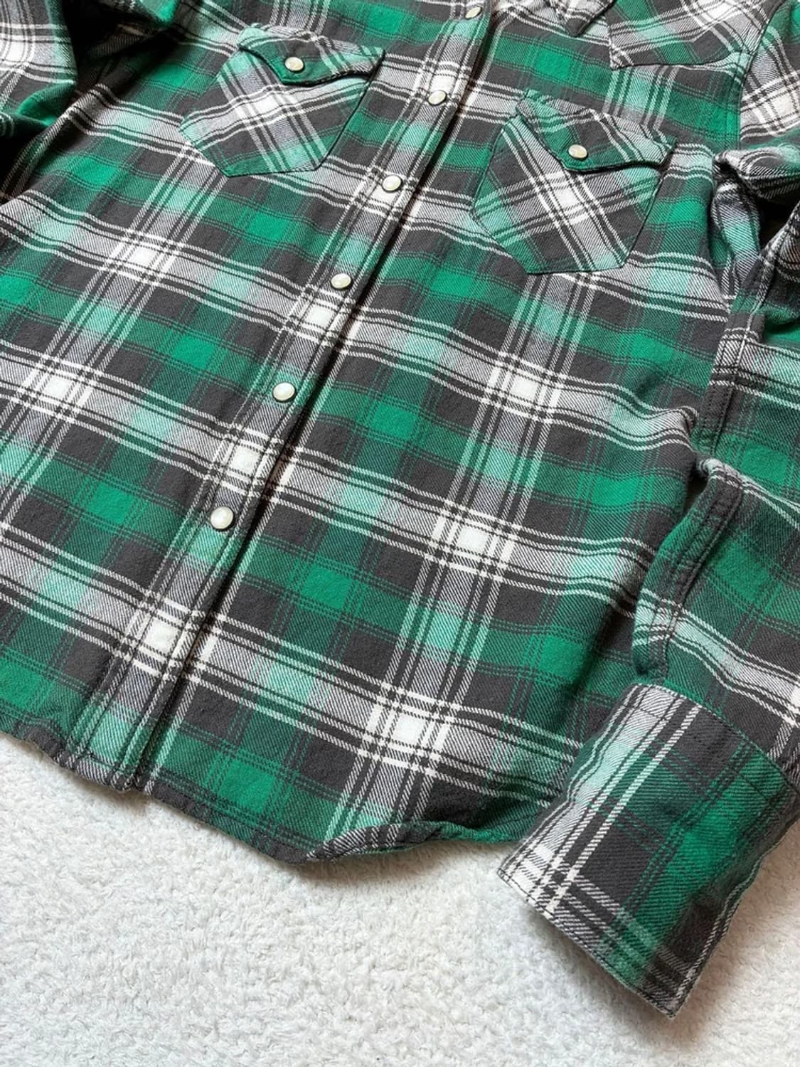 폴로진스 00's 체크 웨스턴 셔츠 PN6304 상품이미지3