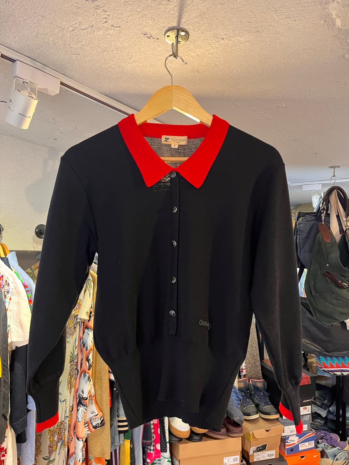 쿠레쥬 울 카라 니트 (일본제) 상품이미지2