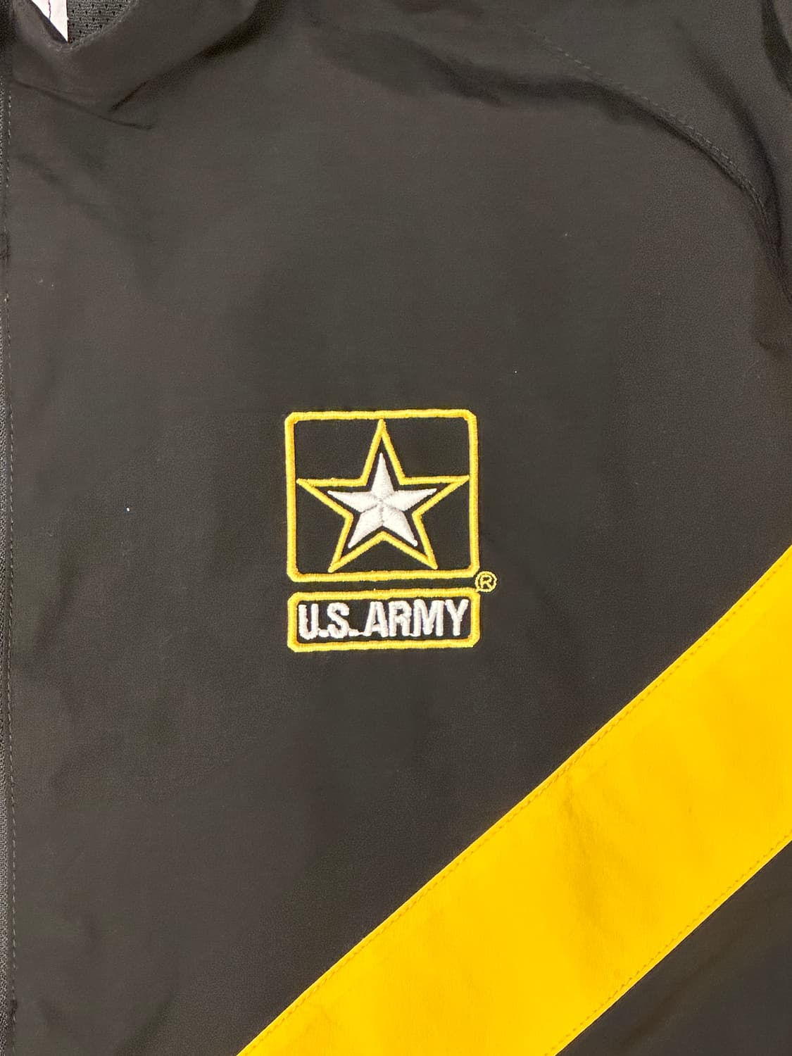 Original US ARMY 블랙 트레이닝 자켓 L 상품이미지3