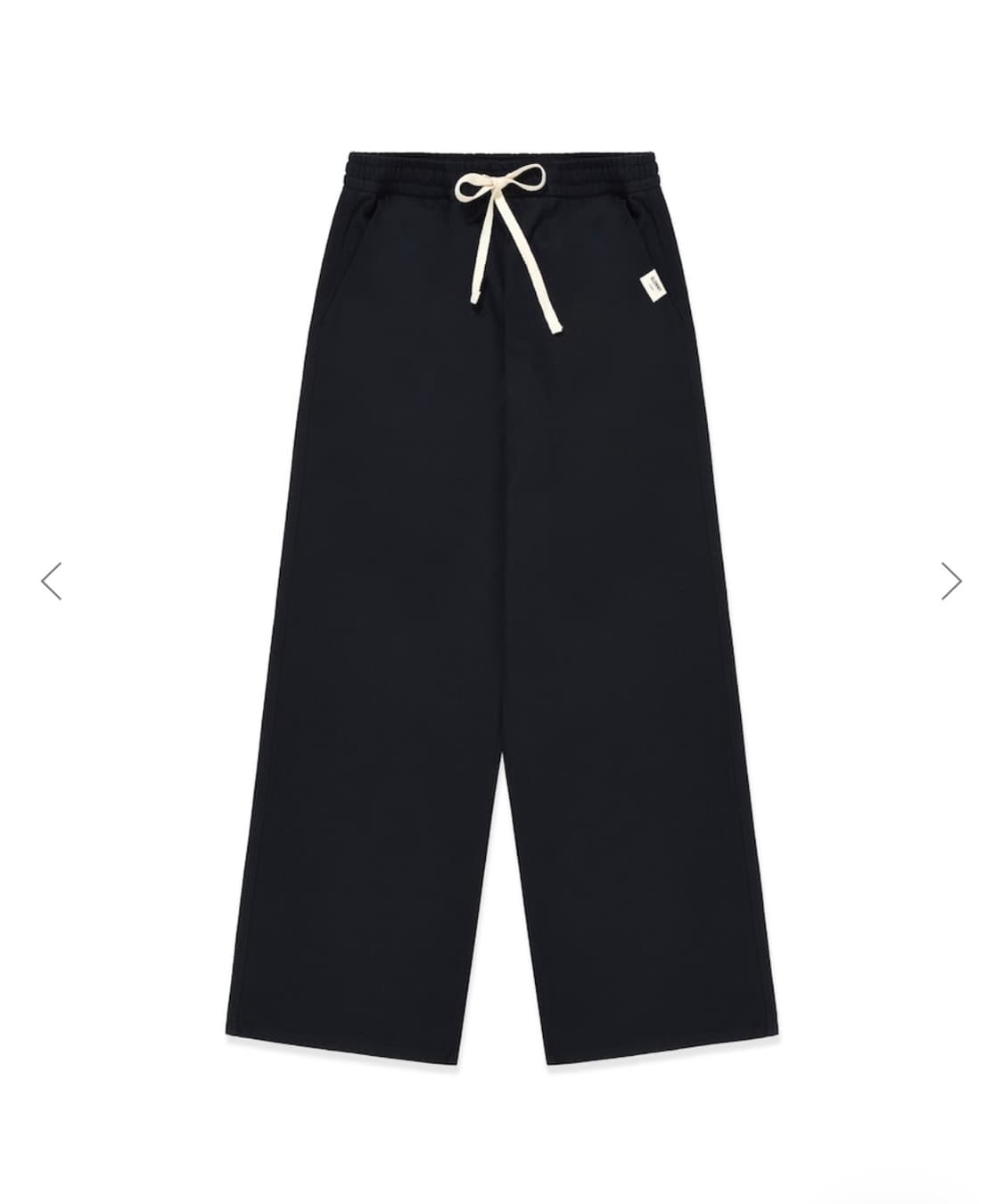 글로니 바지 COTTON TWILL PANTS (BLACK) 상품이미지3