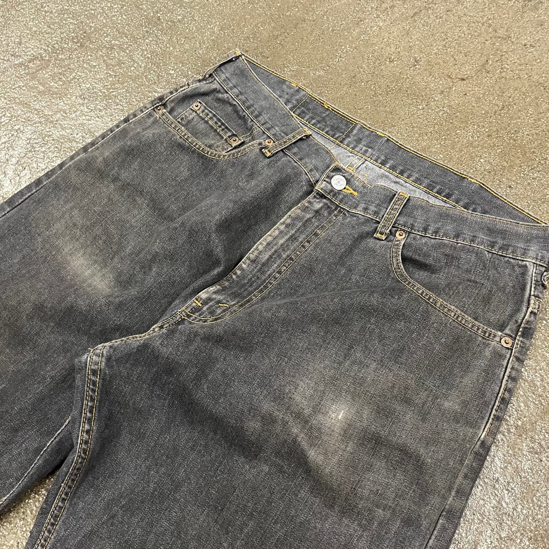 90s Levis528 루즈핏 데님 팬츠 (35”) 상품이미지3
