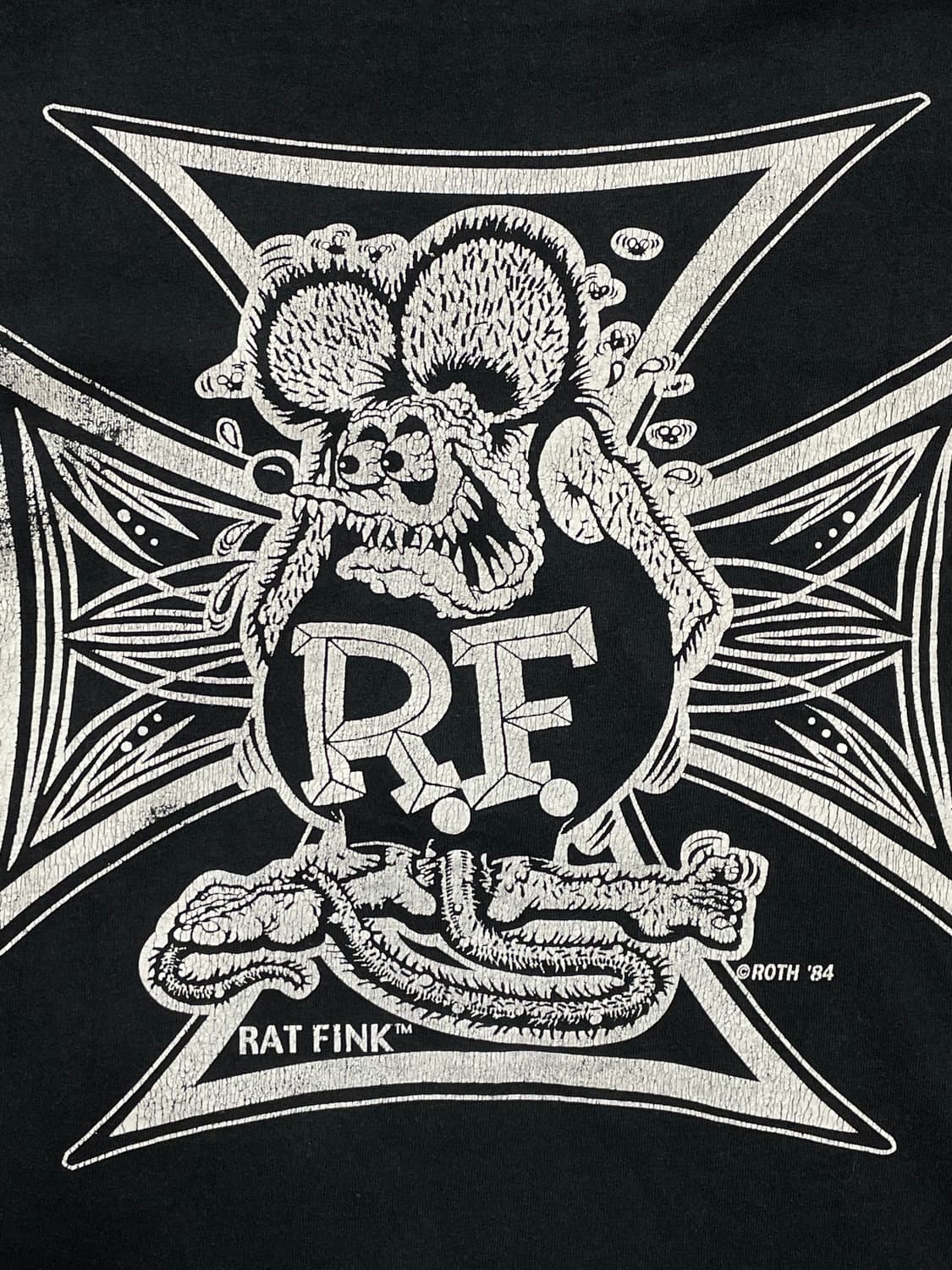 90s 빈티지 렛핑크 ratfink 티셔츠 상품이미지4