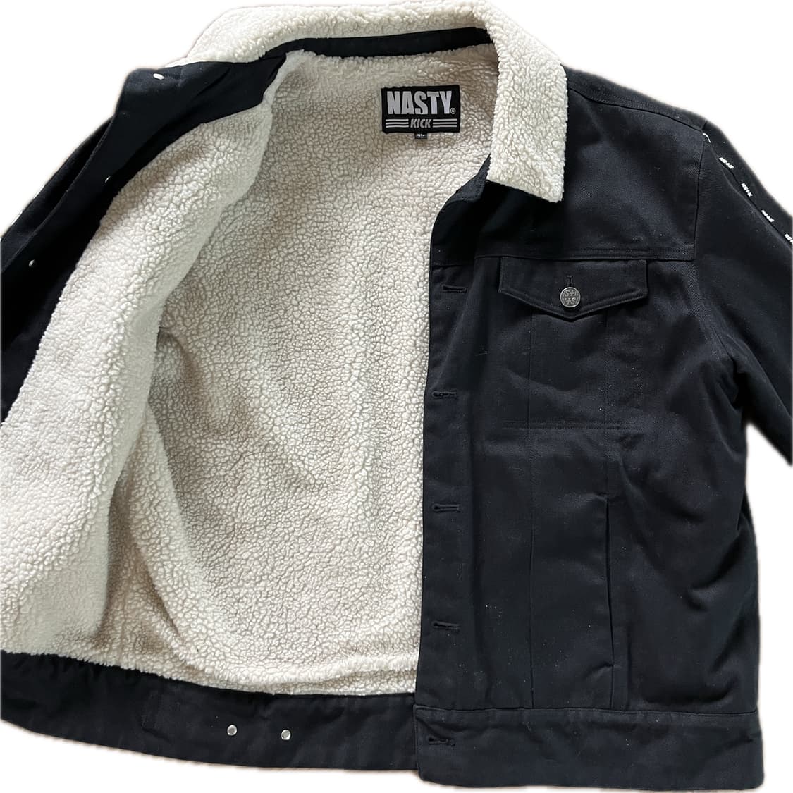 네스티킥 양털 데님 자켓 상품이미지2