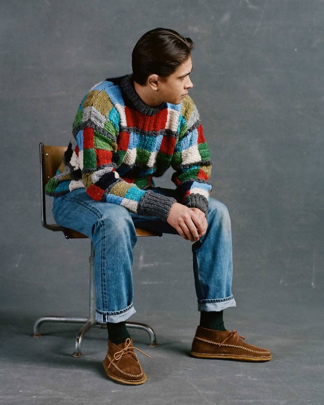 차뮬라 chamula 니트 XL 새상품 상품이미지3