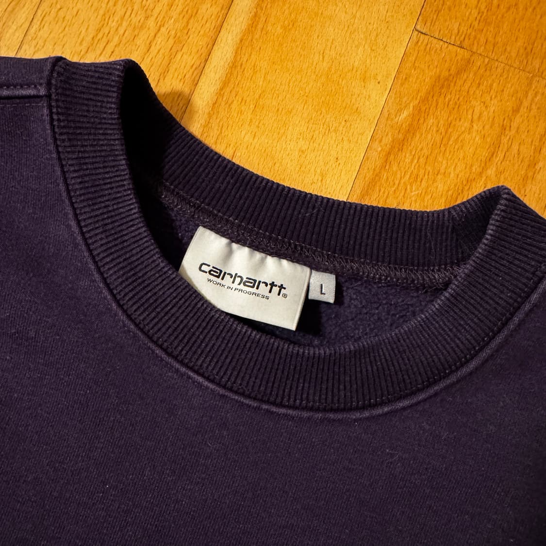 칼하트 WIP 스웨트 퍼플 L 상품이미지3