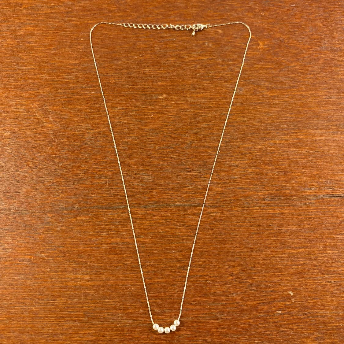 새상품 신주 진주 골드 목걸이 상품이미지2