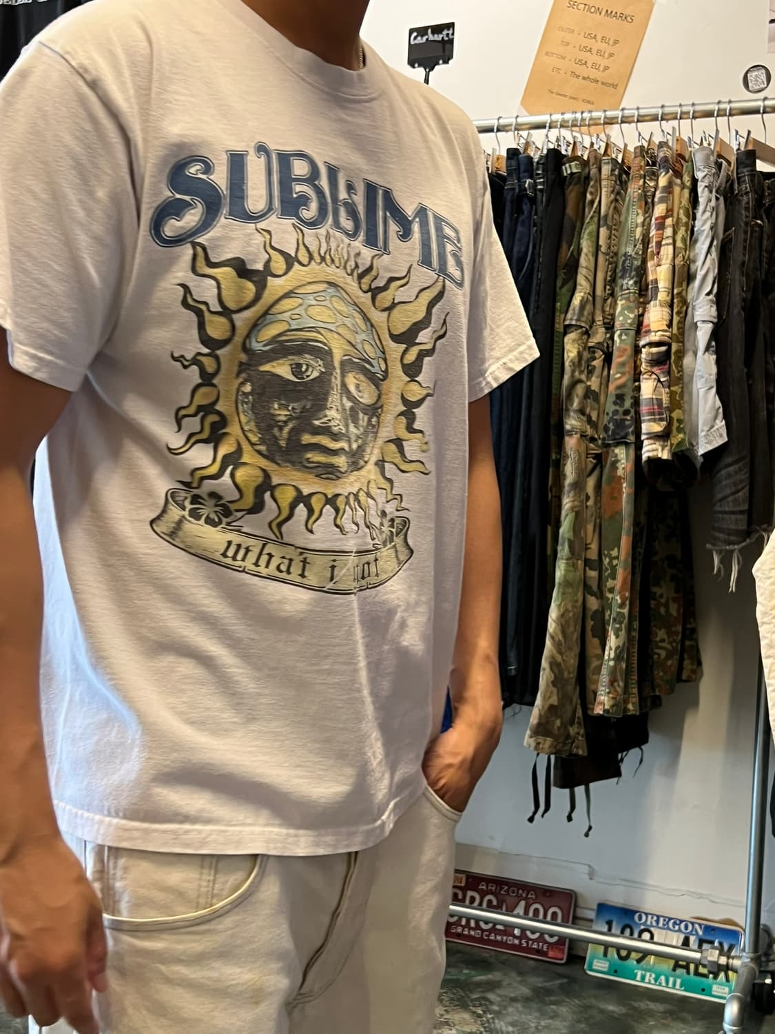 [L] 서브라임 Sublime 그래픽 머천다이즈 티셔츠 상품이미지3
