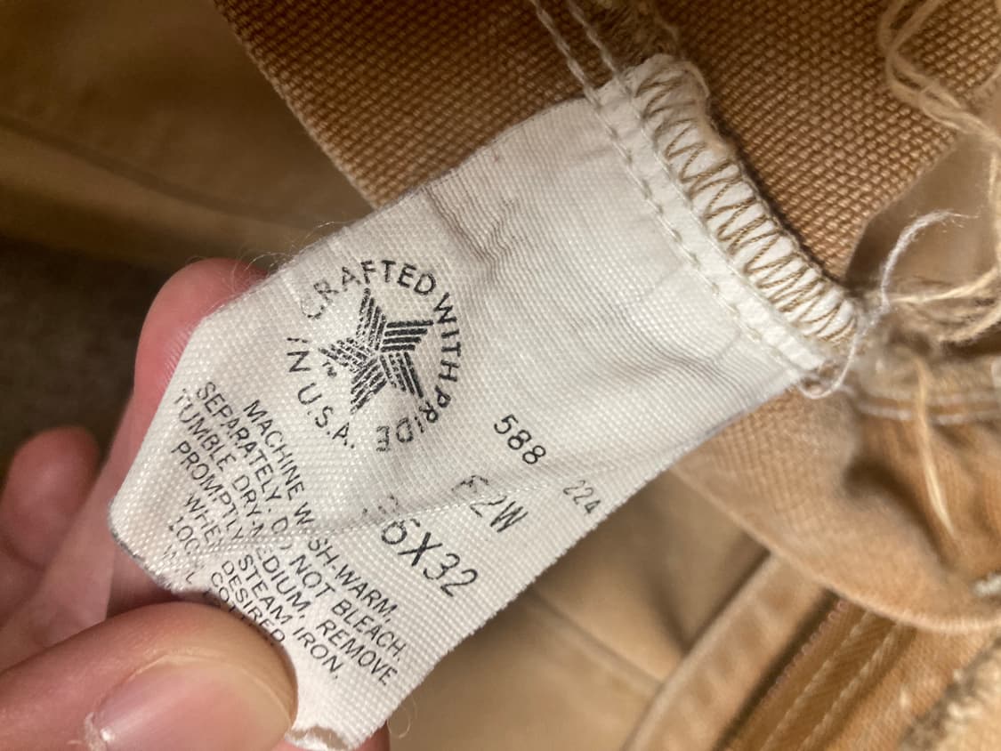 빈티지 칼하트 더블니 80s made in usa 상품이미지4