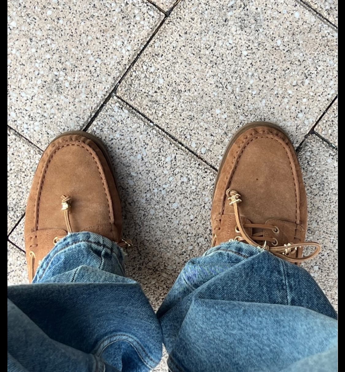 셀린느 트리오페 보트슈즈 43 상품이미지2