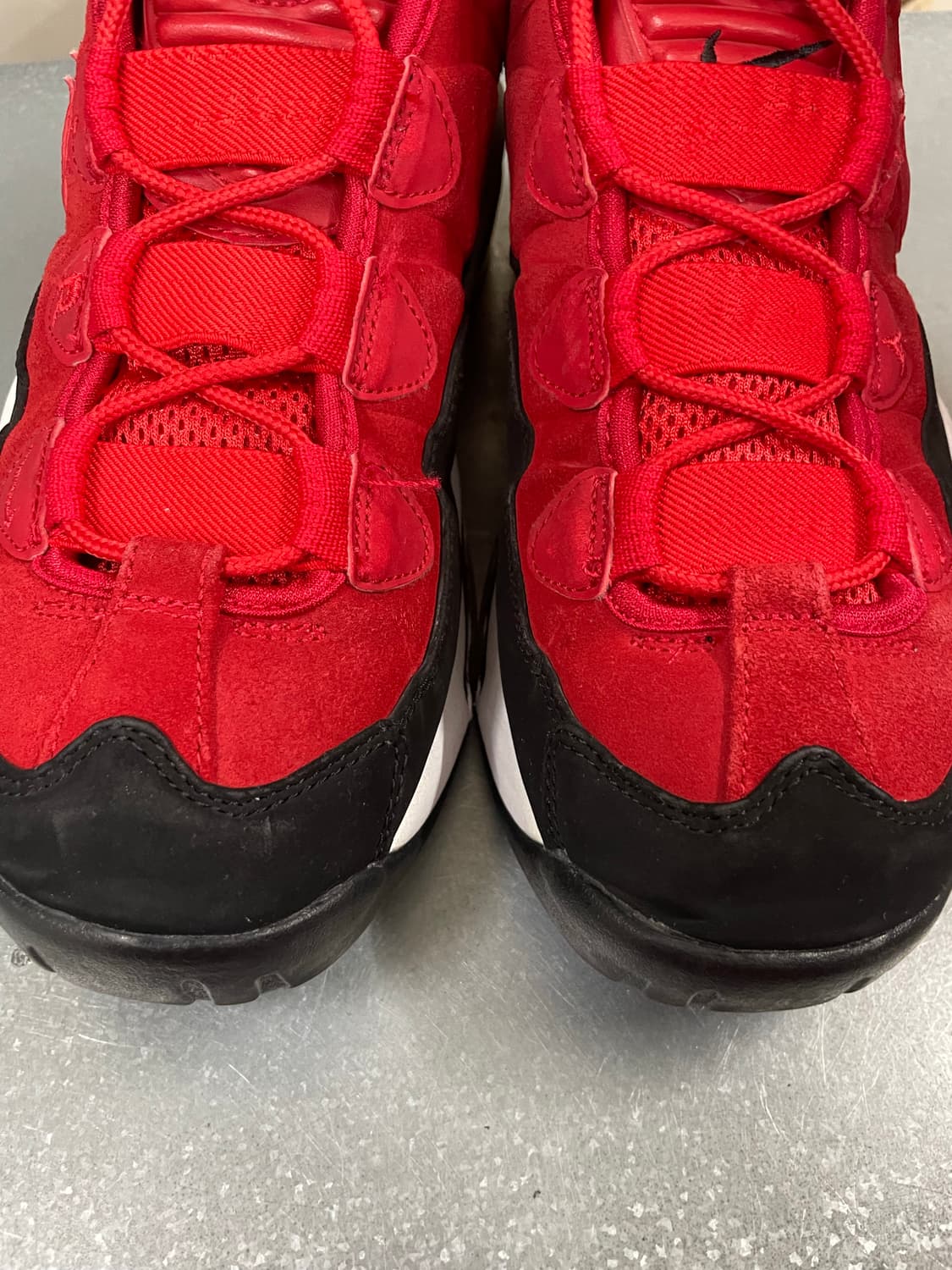 나이키 에어맥스 업템포 유니버시티 레드 255 상품이미지7