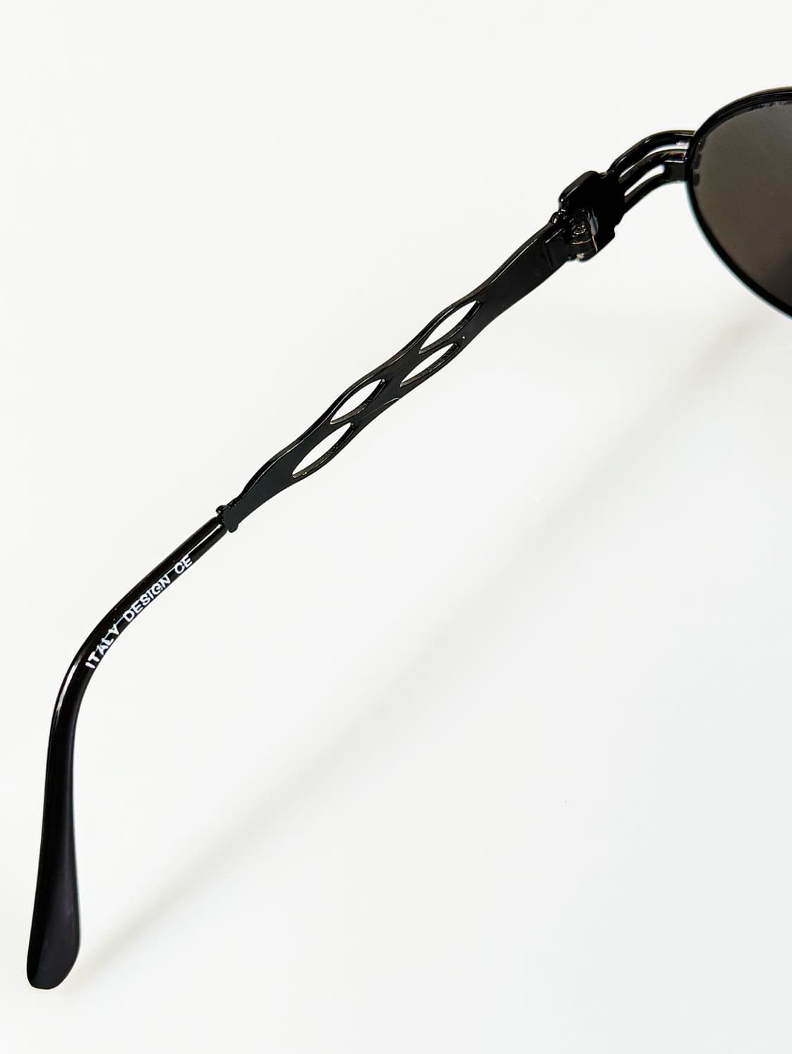 90s JOANNA 블랙 슬림 오벌 편광렌즈 빈티지 선글라스 상품이미지7