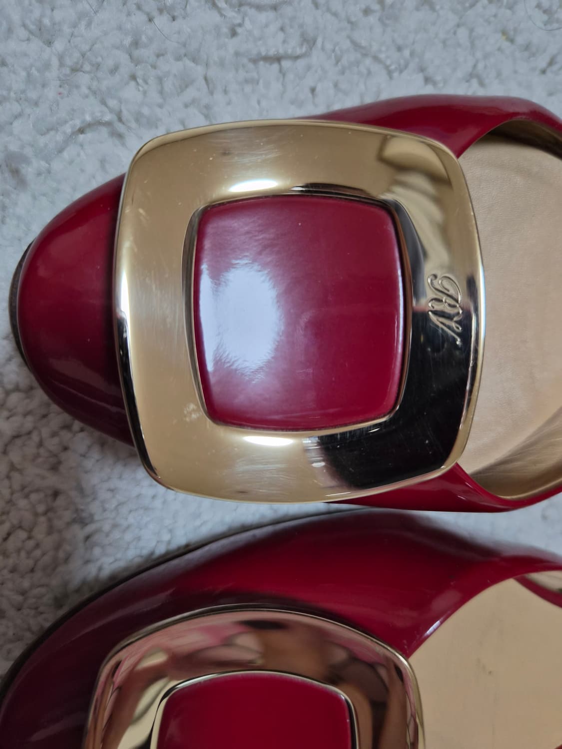 로저 비비에 칩스 페이던트 레더 플랫슈즈 상품이미지6