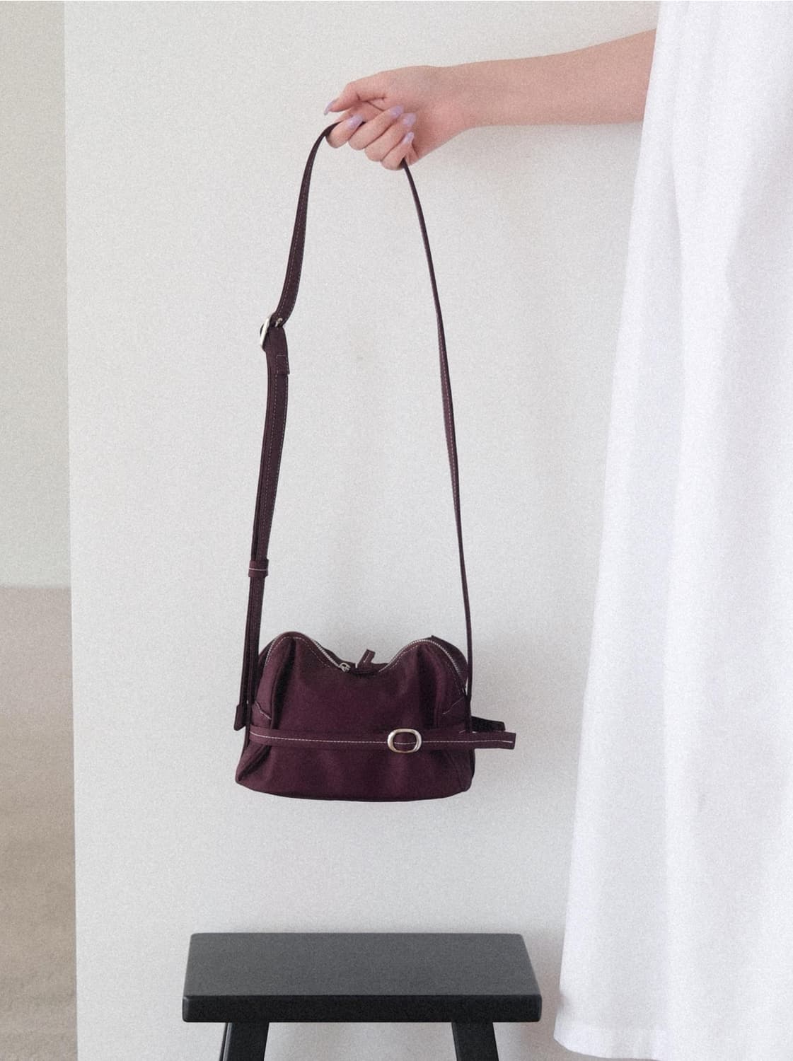 혜키 POTY MINI CROSS BAG / PURPLE 상품이미지1