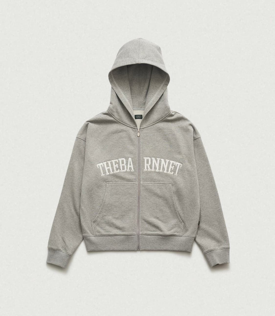 더바넷 후드집업 그레이 상품이미지1