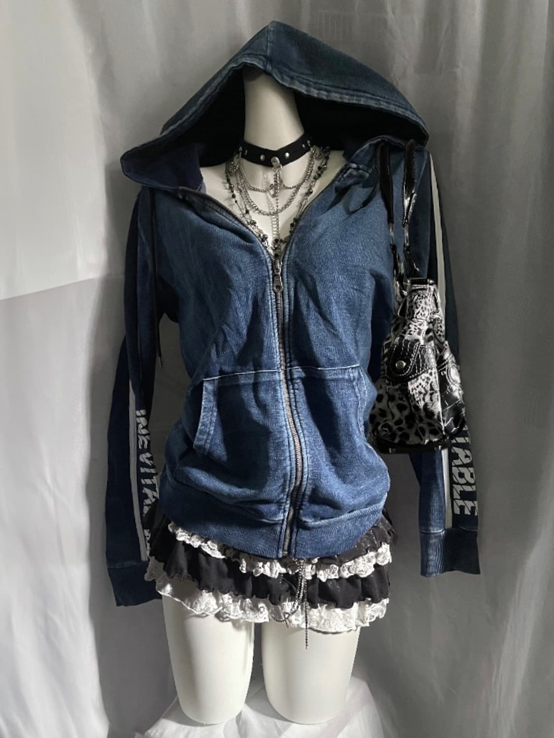 Dig deep punk zip-up 펑크집업 상품이미지1