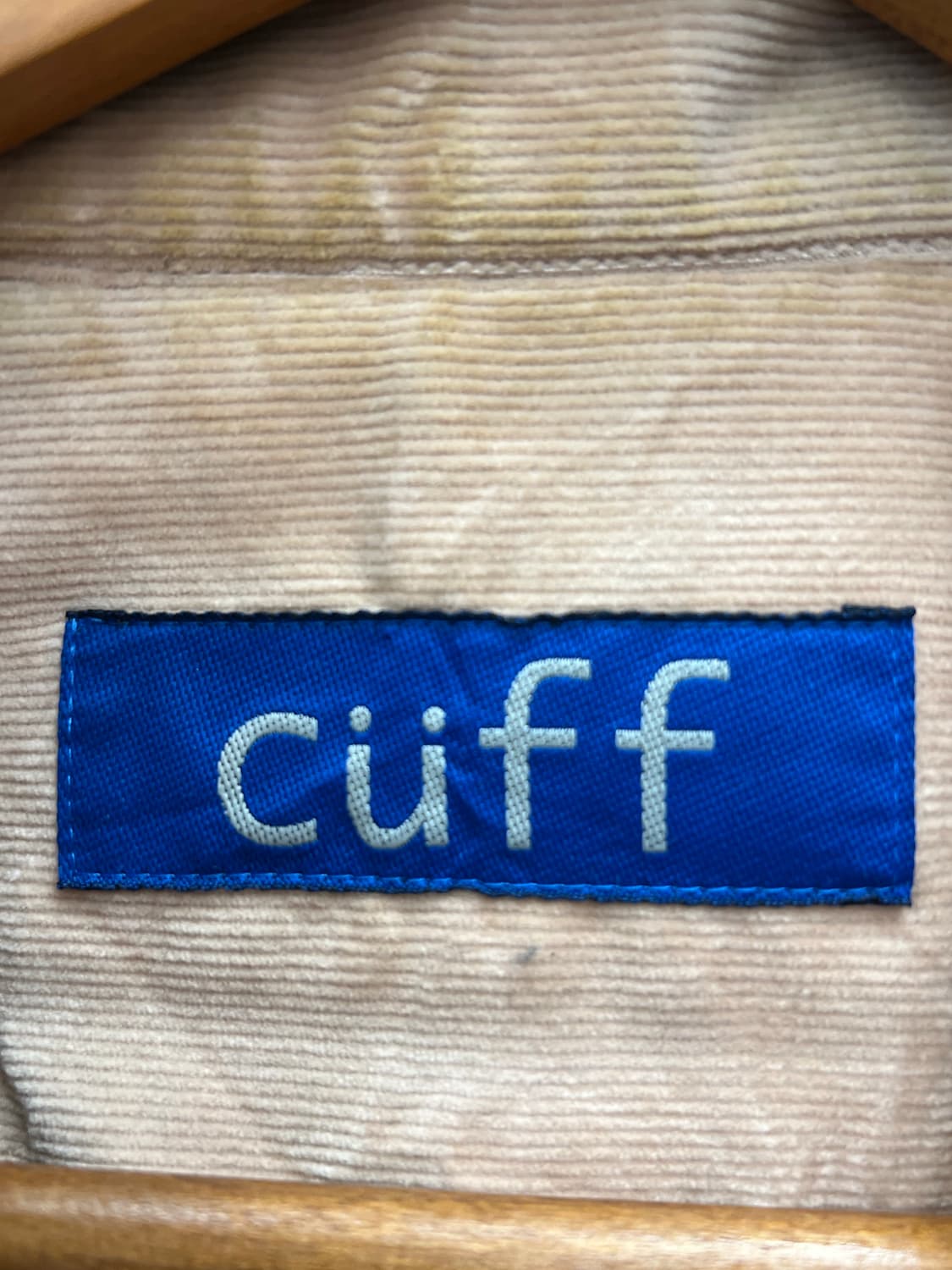 Vintage CÜFF Beige Cropped Jacket 상품이미지3