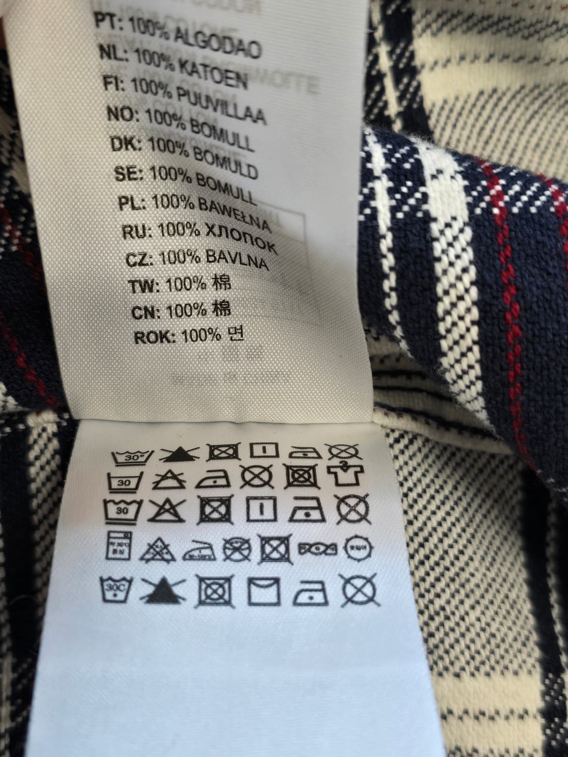 칼하트 WIP 체크 셔츠 N\W 상품이미지5