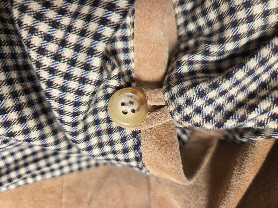 폴로 90s 스웨이드 헤링턴 자켓 L 상품이미지7