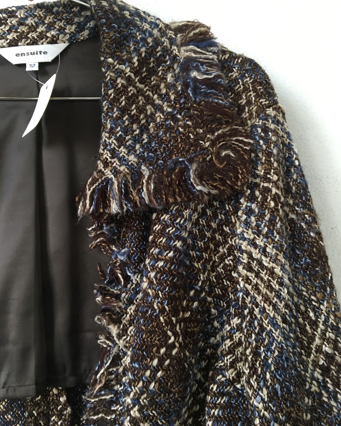 Pattern fringe point jacket 상품이미지4