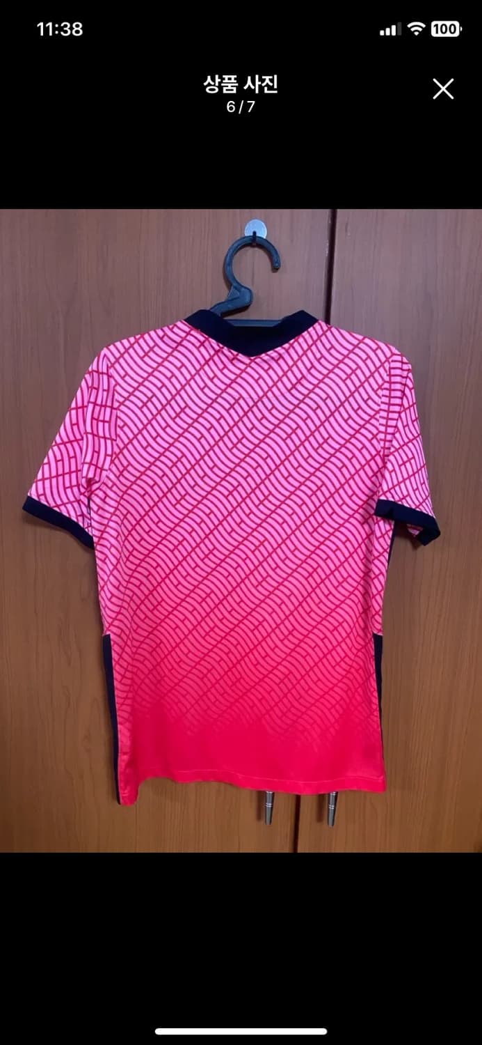 [NIKE] 여성용 나이키 대한민국 2022 유니폼 키즈 XL사이즈 상품이미지6