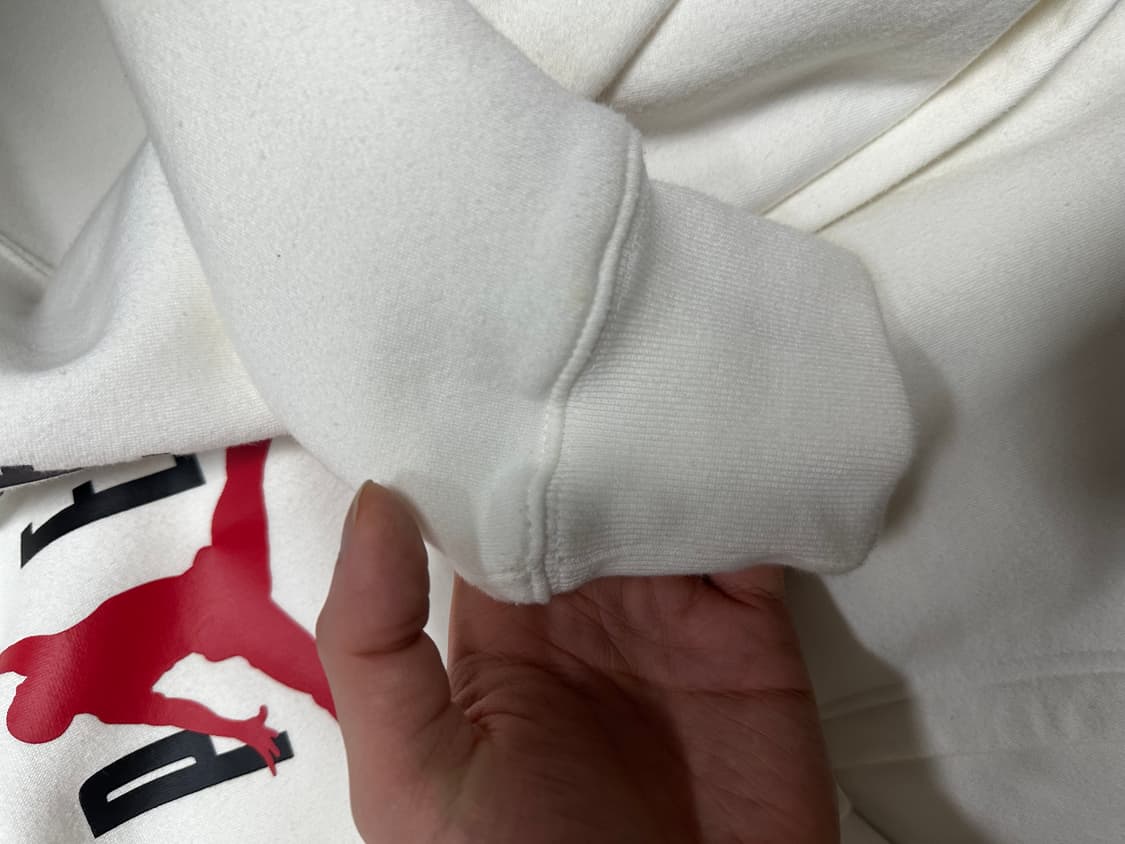 15fw 슈프림 조던 후드 화이트 상품이미지4