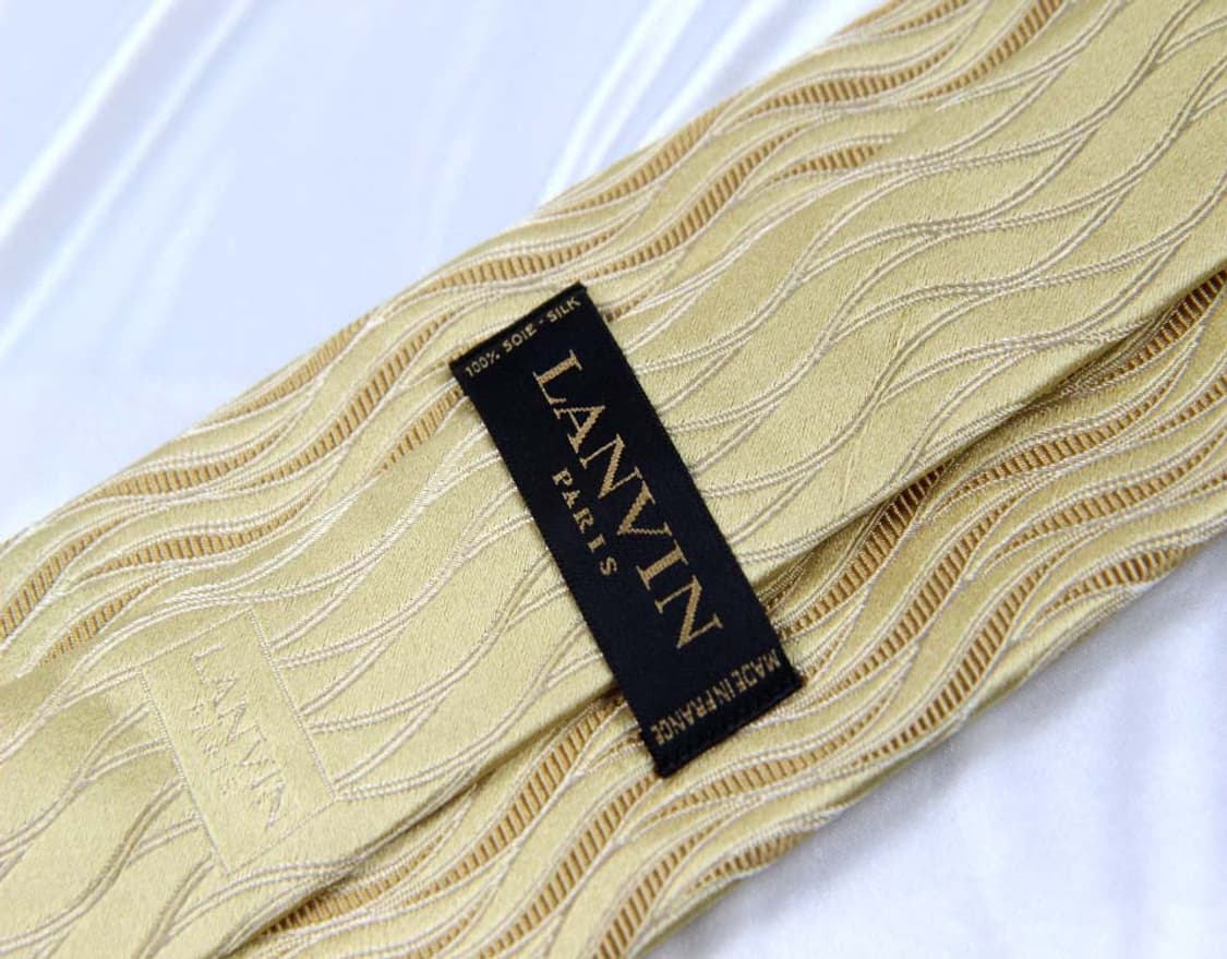 랑방 9.2cm A+등급 프랑스 남자 명품 넥타이 상품이미지3