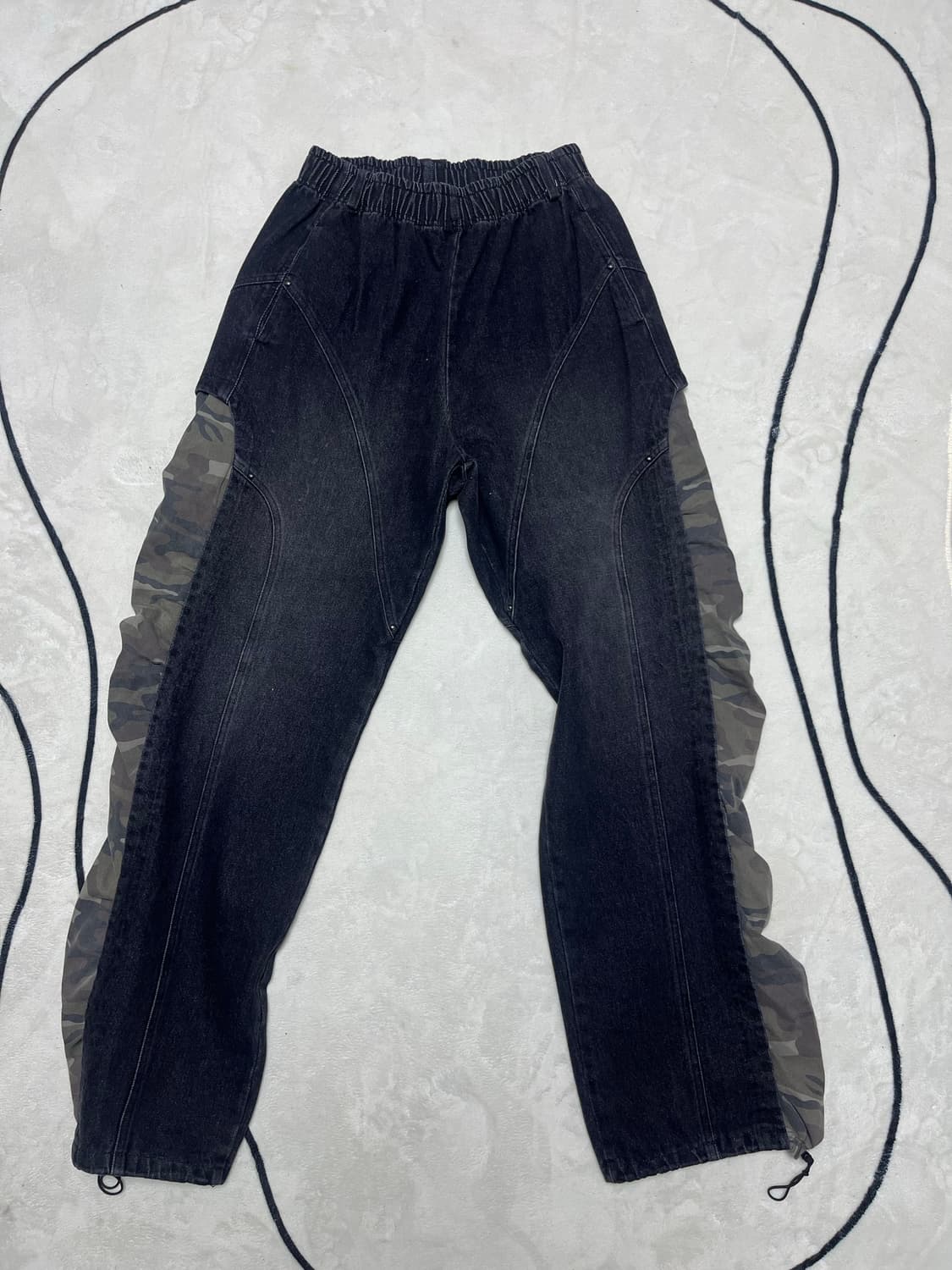 RSSC INCISION SIDE WRINKLE DENIM 2사이즈 상품이미지4